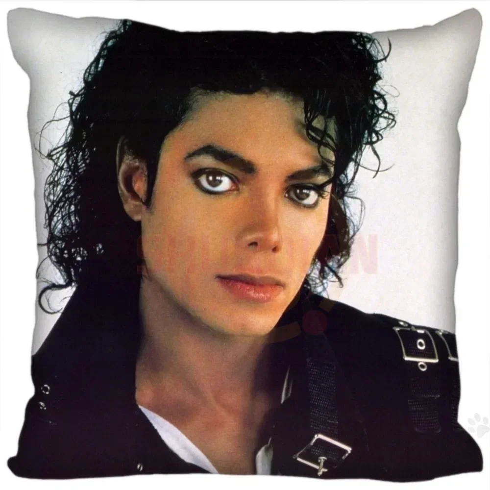 Custom Super Star Michael Jackson Square Pillowcases zipper Fashion Custom Pillow Case 20x20cm 35x35cm 40x40cm Drop Shipping