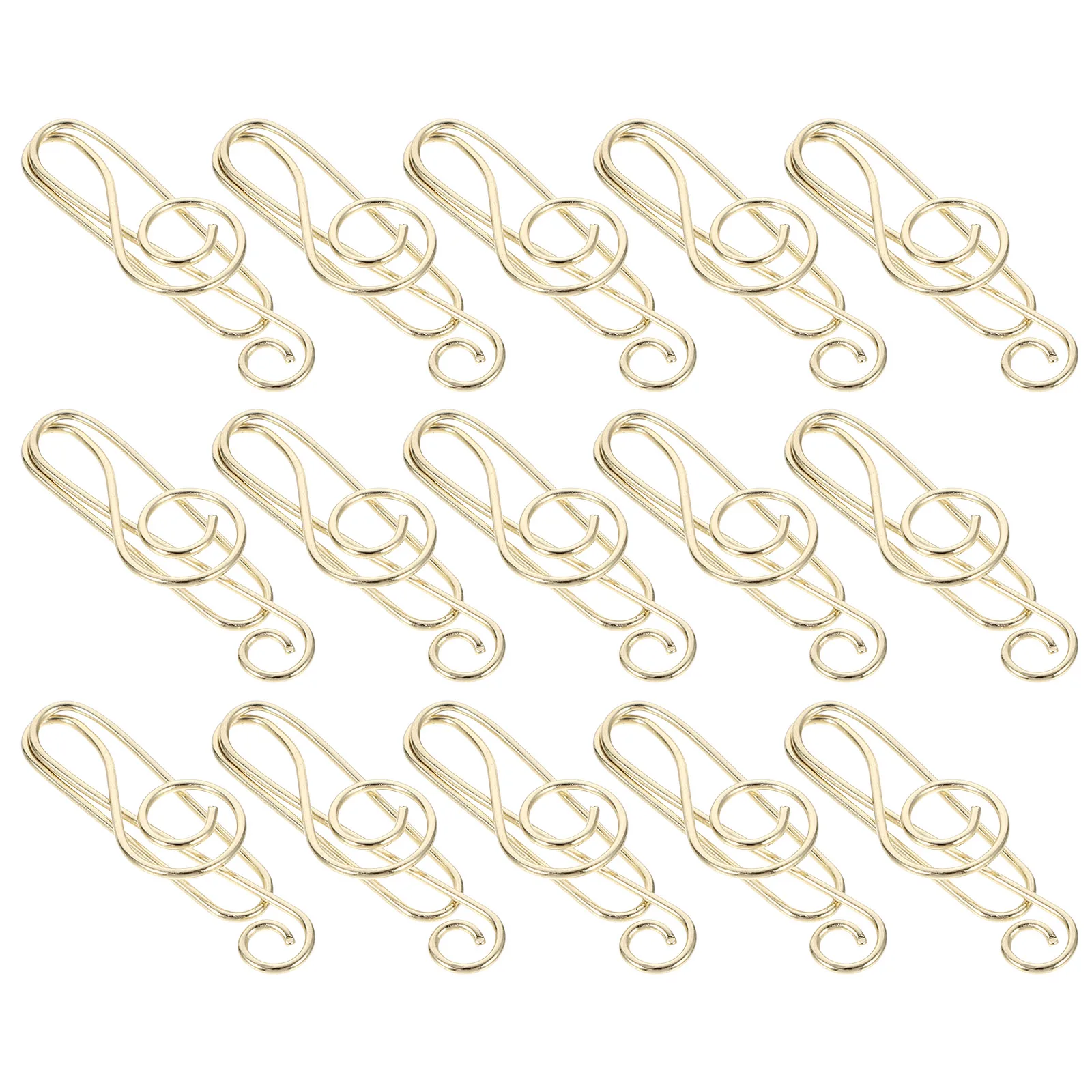 

50 Pcs Metal Note Bookmark Paper Clips Office Carbon Steel Cute Colorful Unique