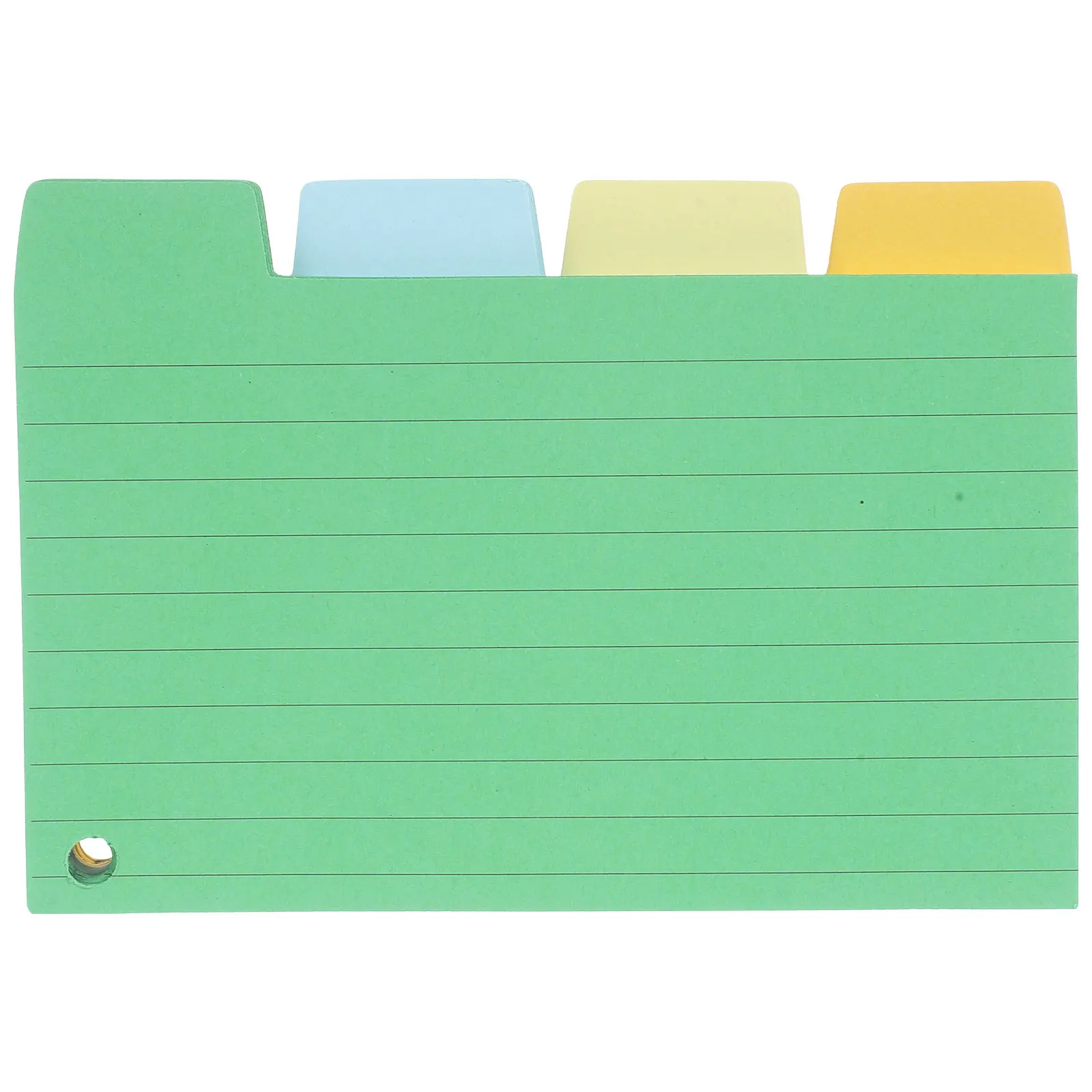 

100 Sheets Index Notepad Book Adhesive Memo Pads Multi Function Writing Paper for Work Organization Students Paper Study Cards