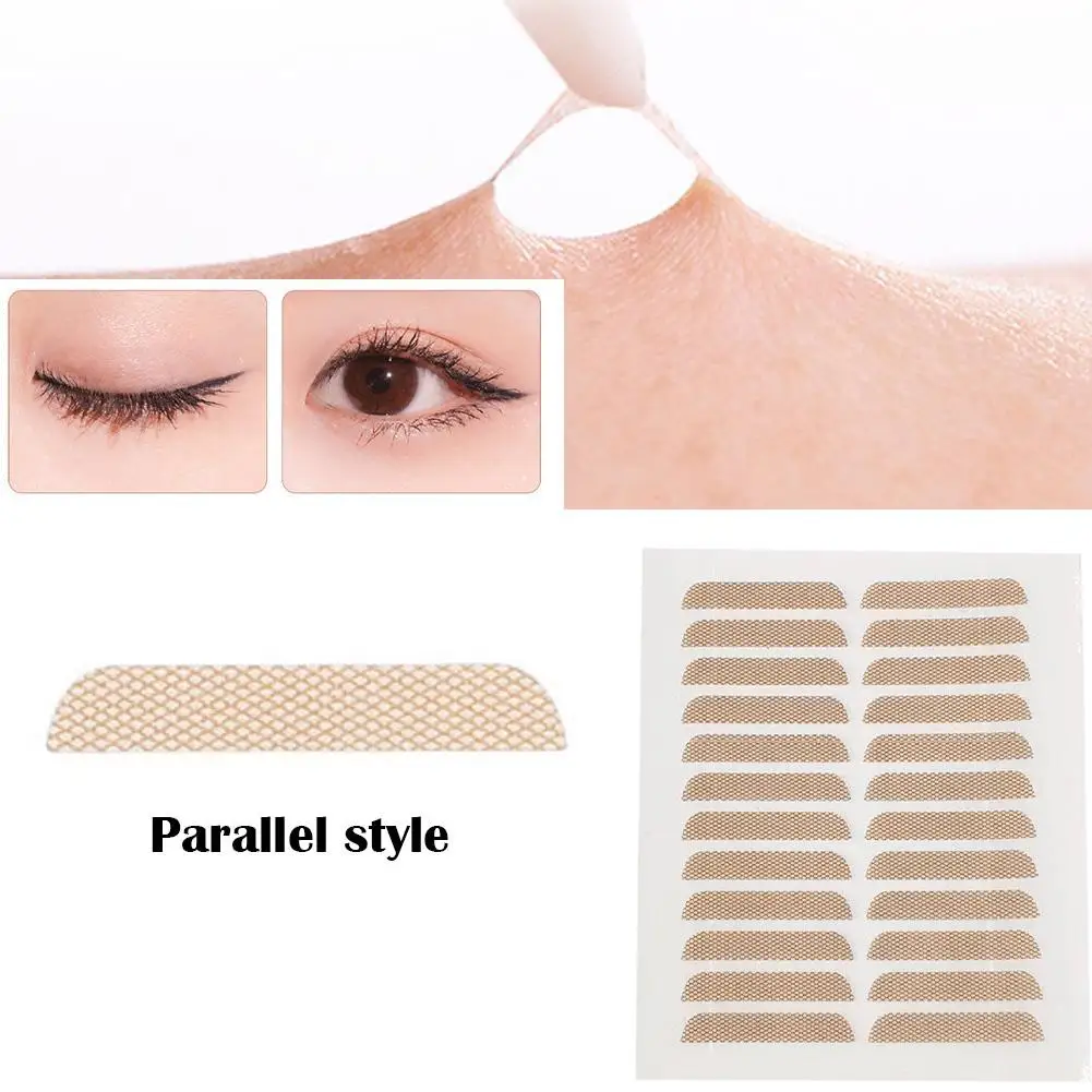 Invisible Eyelid Sticker Lace Eye Lift Strips Double Tools Tape Eye Tape 12pair Eyelid Stickers Adhesive U1M9