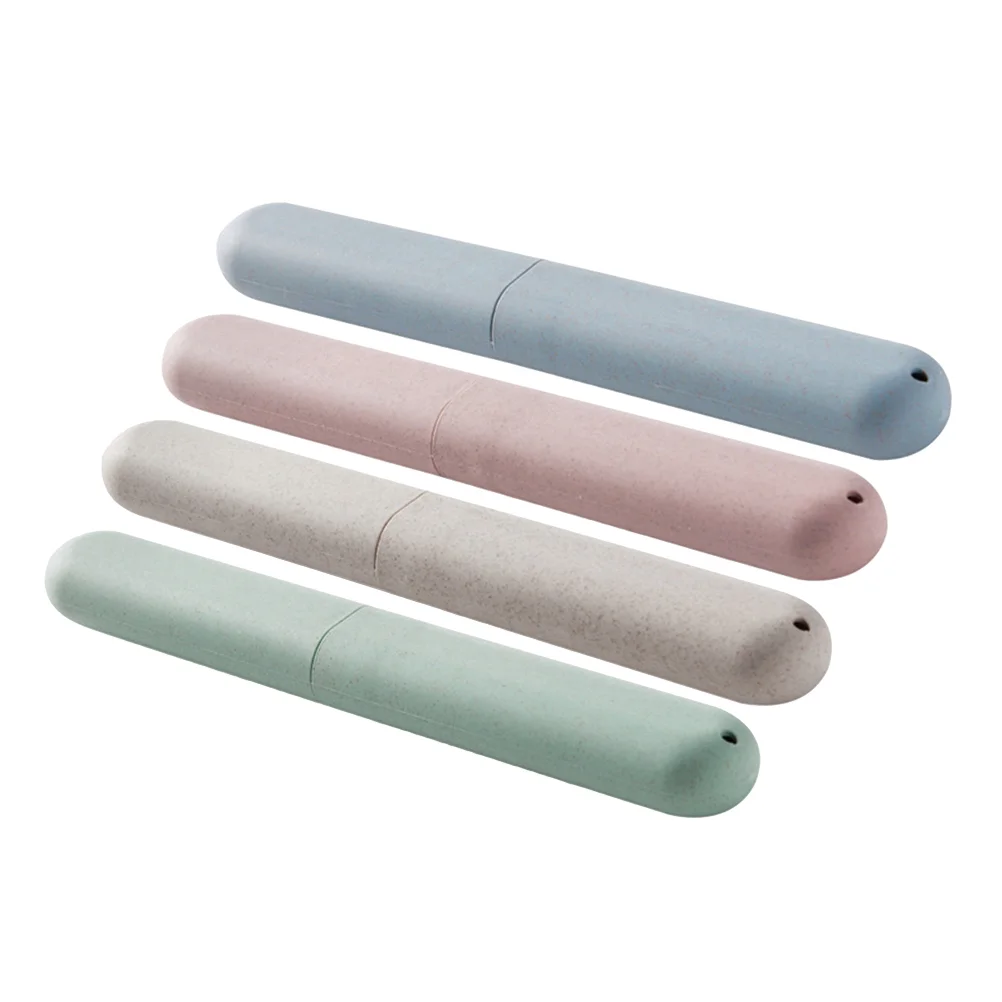 

Toothbrush Storage Box Toothbrush Container Toothbrush Storage Case For Outdoor Travel Camping Oral Clean Tool Accessory 