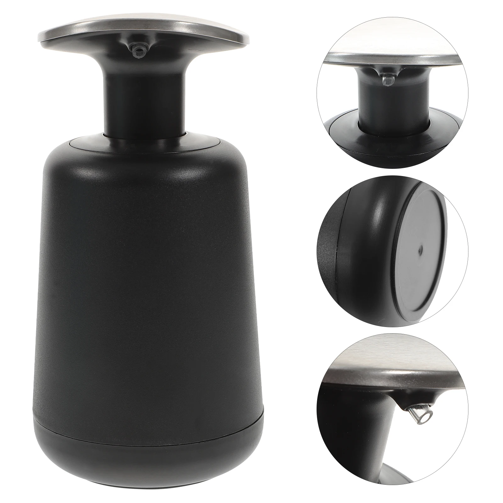 

Dispenser Black Press Press Soap Dispenser Large Capacity Hand Soap Dispensing Bathroom Kitchen Office School Hospital