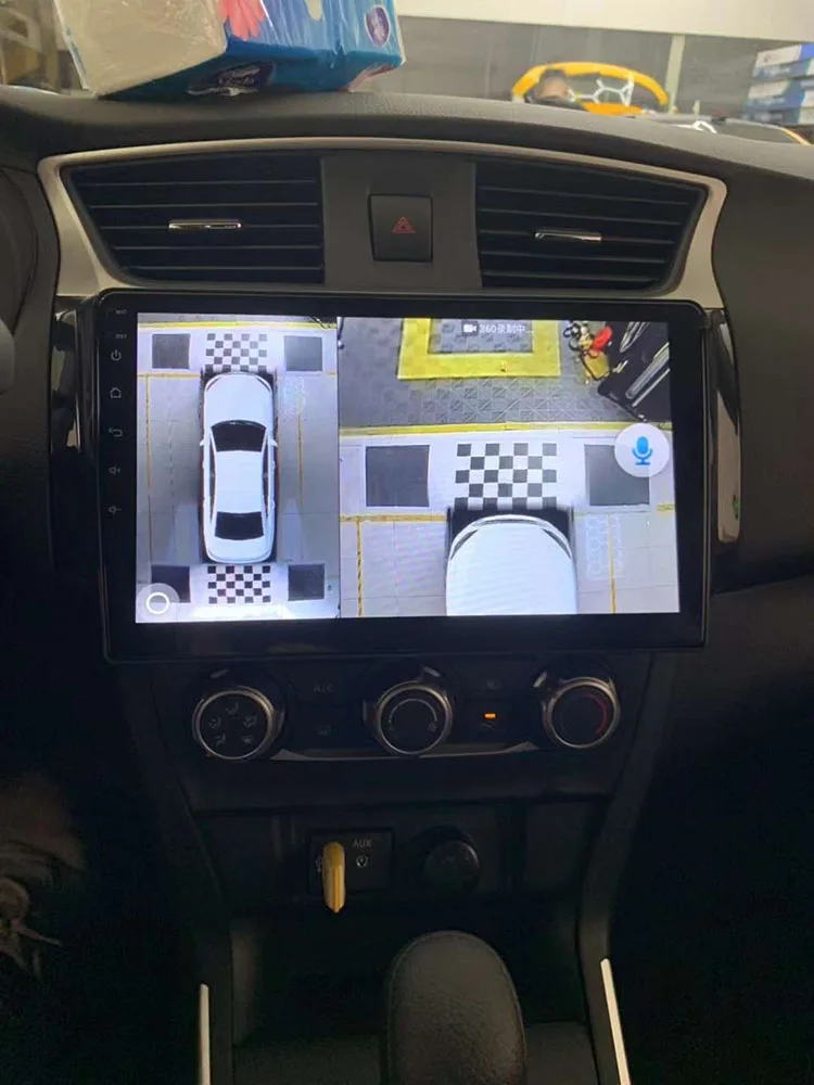 Auto 360 ° Panorama-Kamerasystem für Android-Multimedia-Bildschirm, Android-Multimedia-System mit 360-Grad-App-Funktion – Detail 13