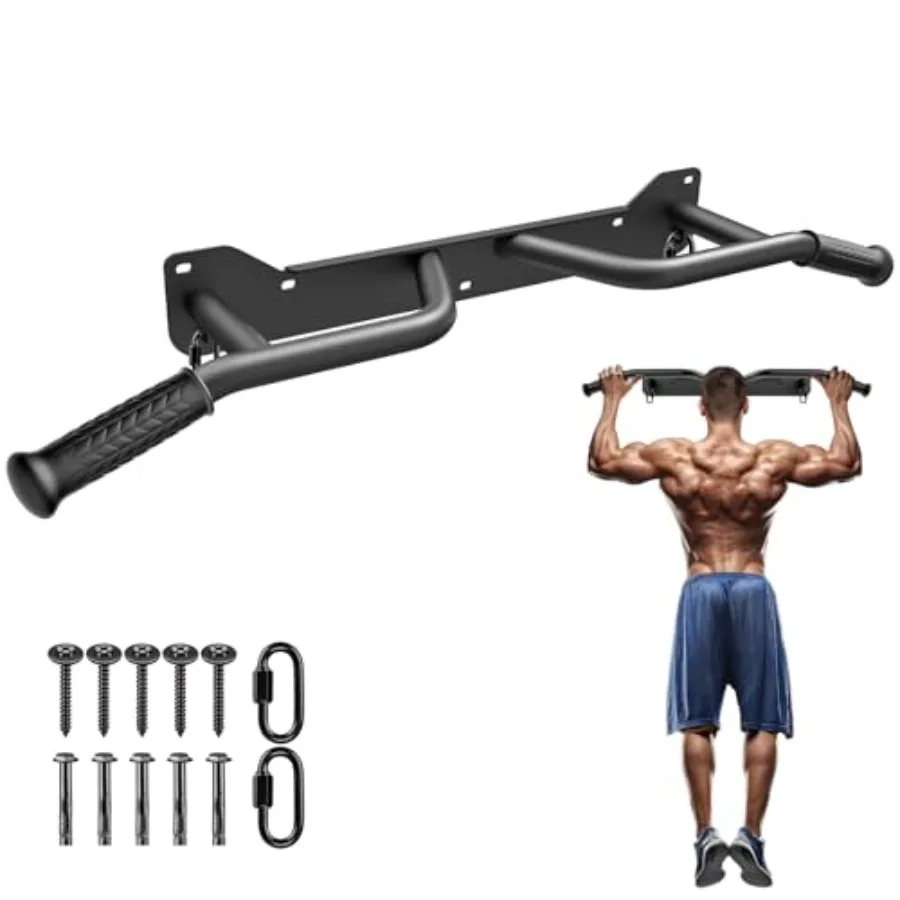

Kipika Heavy Duty Wall Mounted Doorway Pull Up Bar Multifunctional Chin Up Bar Portable Fitness Door Bar Body Workout Home Gym