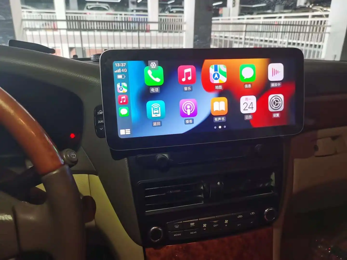 12.3Inch Android 12 CarPlay 8Core For Lexus LS430 2004 2005 Car Radio Stereo Multimedia Video Player Navigaion GPS Head Unit