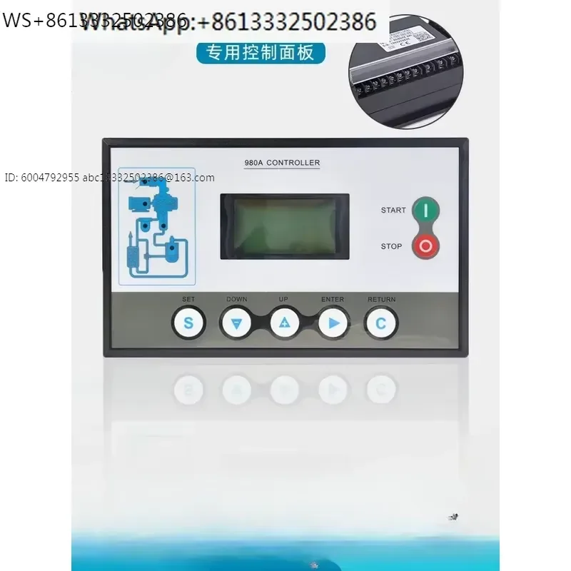 Kaishan screw compressor control panel MAM-980A/970/200 air compressor main control display