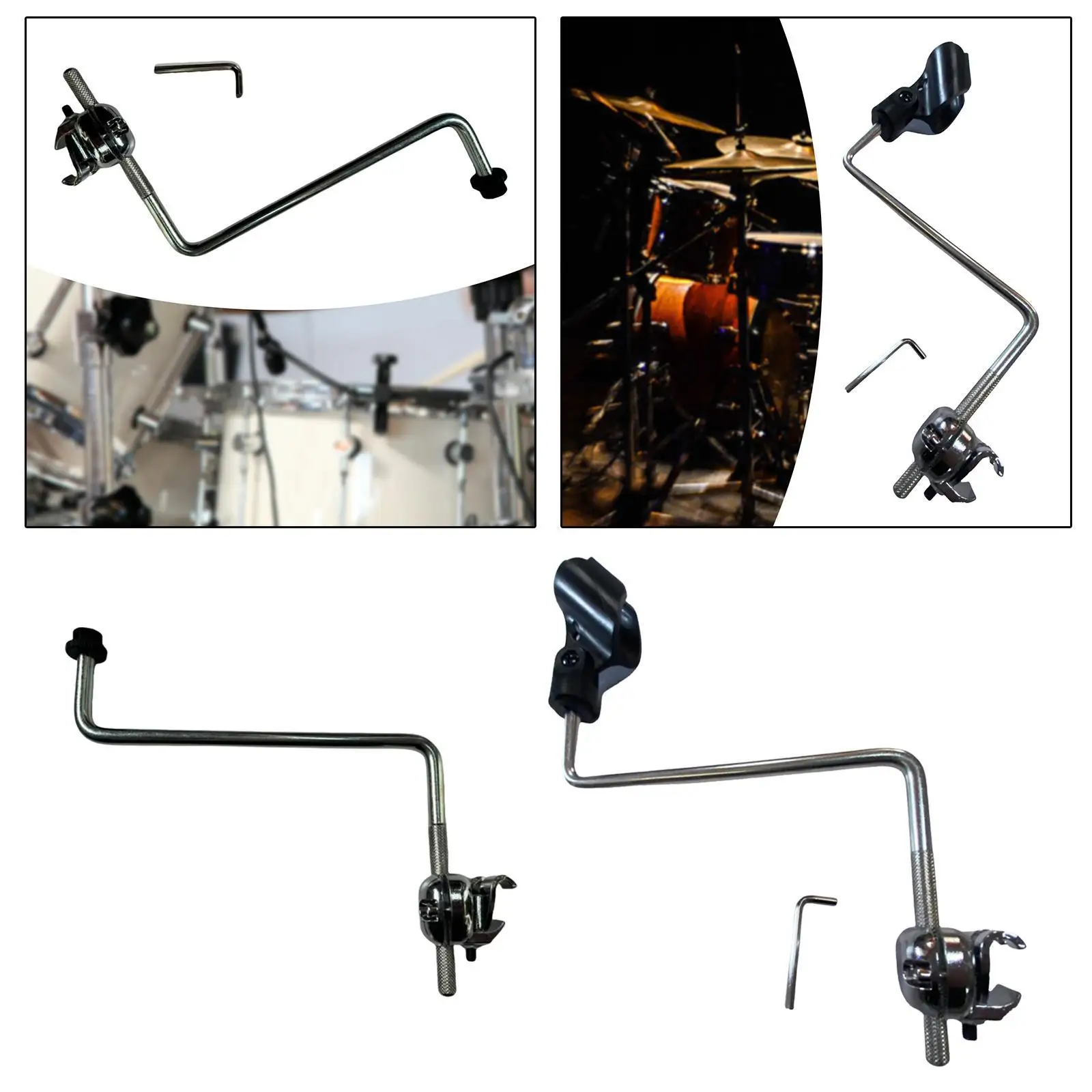 Drum Microphone Stand Steel Professional Drum Accessories Mic Stand Mount