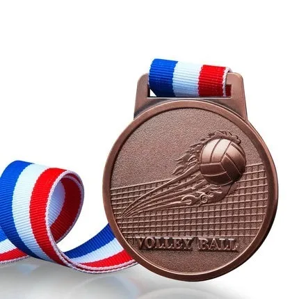 Volleybal, Voetbal Medaille, Metalen Spel, Basketbal, Biljart, Tafeltennis, Tennis Medaille, Taekwondo Trofee