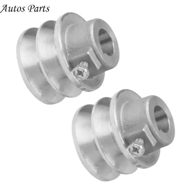 57BA Belt Pulley for 168F 19mm/20mm Bore Double Grooves Pulley 54mm/56mm Diameter