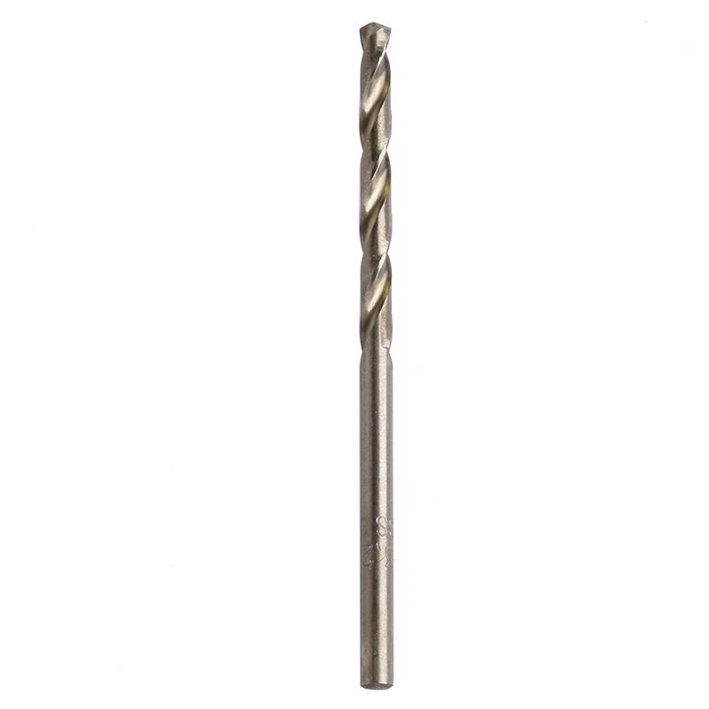 A2UD مغلف 10x HSS بتات جولة جولة شانك الحفر الحفر المعدنية 10pcs