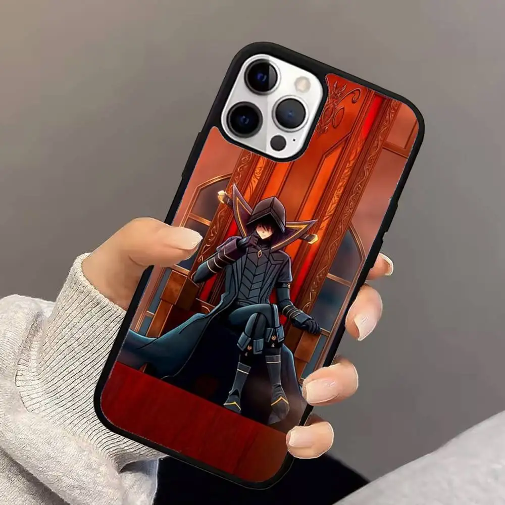 Funda de teléfono The Eminence In Shadow Anime para iPhone 16,15,14,13,12,11,Pro,Max,Plus,Mini,Magsafe,funda de carga inalámbrica magnética