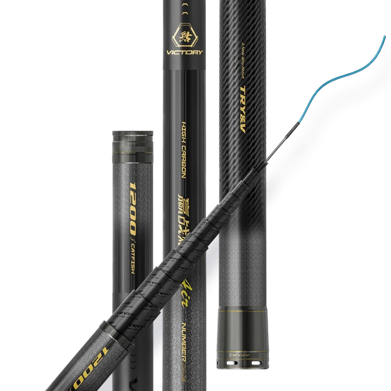 

TRUVEX YingZhan 8m 10m 11m 12m 13m T1100 M40X 46T Carbon Fiber 358g Ultralight SuperHard Telescopic Stream Lake Carp Fishing Rod