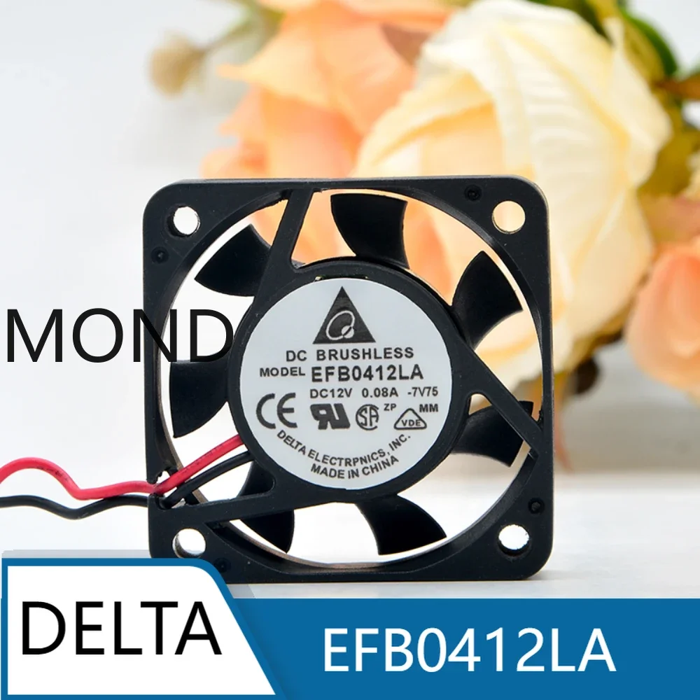 

EFB0412LA 4010 12V 0.08A Dual Ball Micro Silent Cooling Fan New Delta