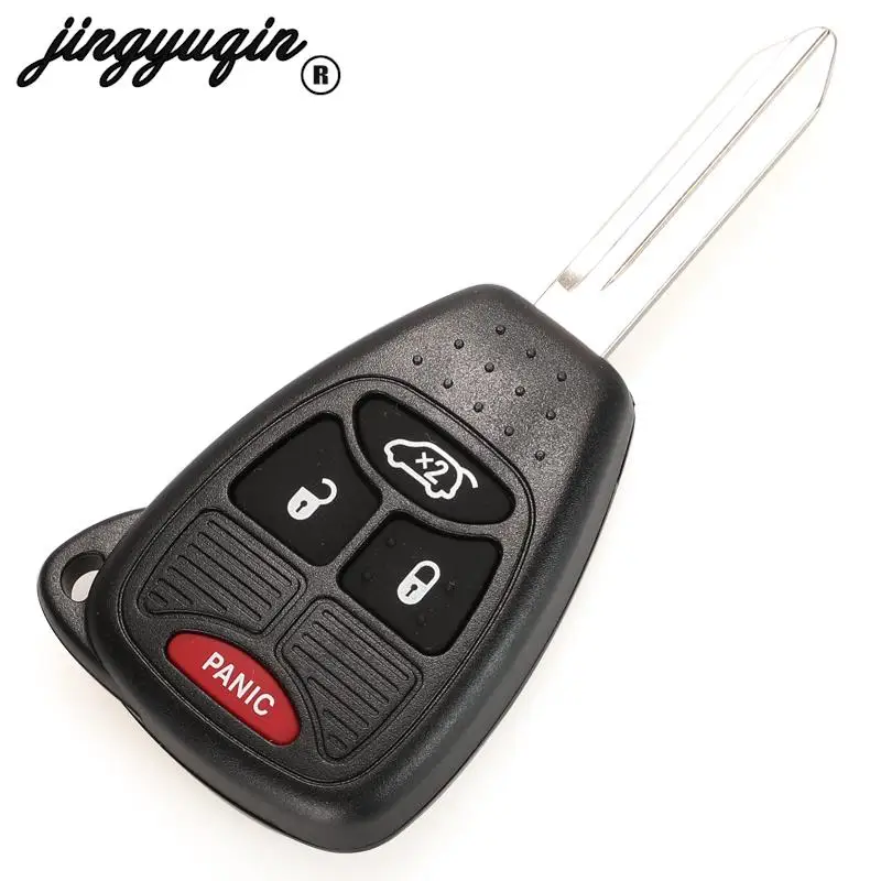 jingyuqin Remote Key Shell Case For Jeep Commander Grand Cherokee Chrysler Liberty Pacifica Sebrring Aspen 300 Town PT Cruiser