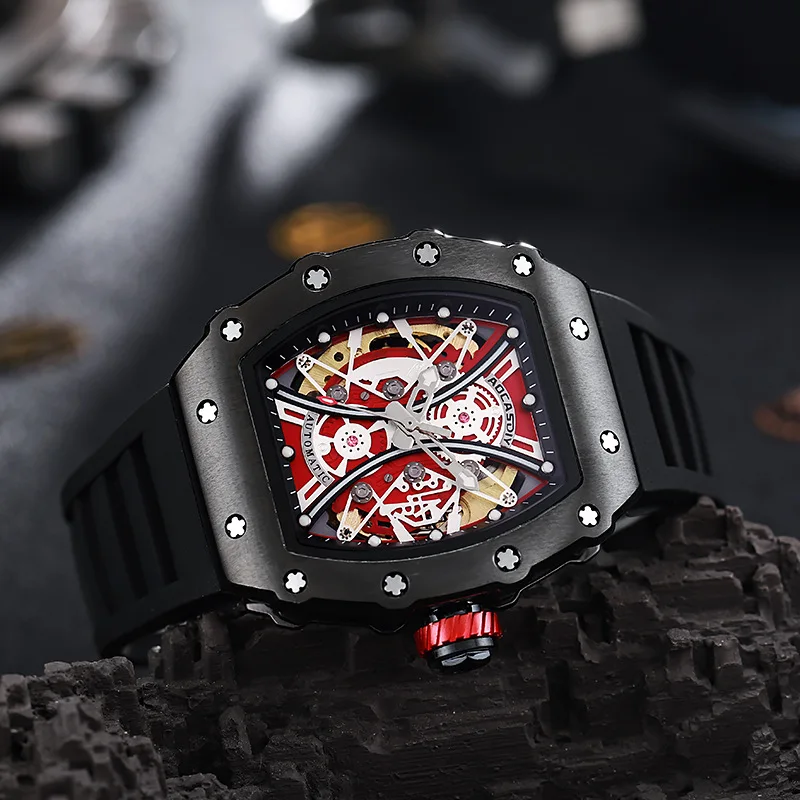 Classic Luxury Watch for Man Multifunction Sports Waterproof Luminous Casual Clock Automatic Mechanic Watches