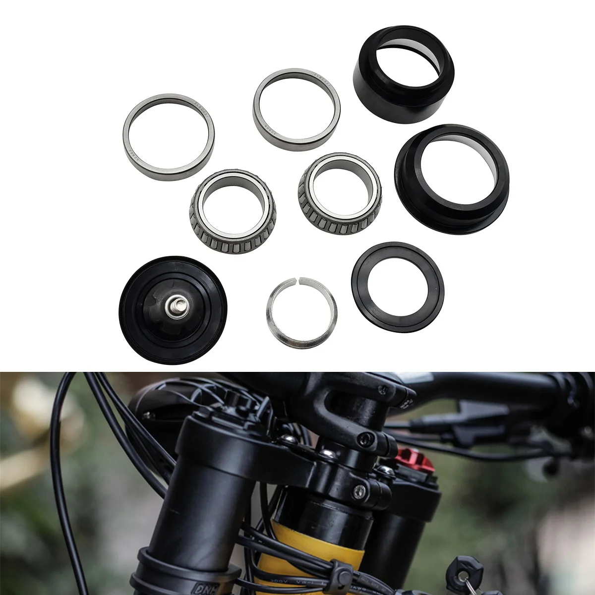 Electric Motorcycle Steering Stem Taper Bearings For SURRON Sur-Ron Light Bee X S Off-Road Electric Vehicle Dirt Pit Bike