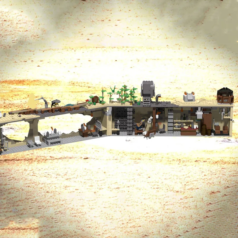 

1164PCS Firefly Theme Serenity Mudder's Bar Shadowbox Sci-Fi Scene Movie Merchandise MOC DIY Building Blocks Birthday Toys Gift