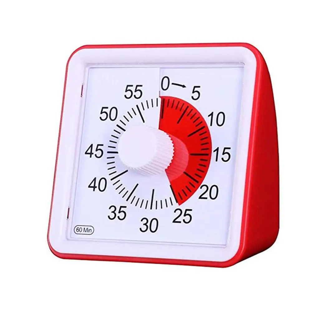 

Visual Analog Timer Silent Countdown Classroom or Meeting Countdown Clock Time Management Tool for Kids and Adults