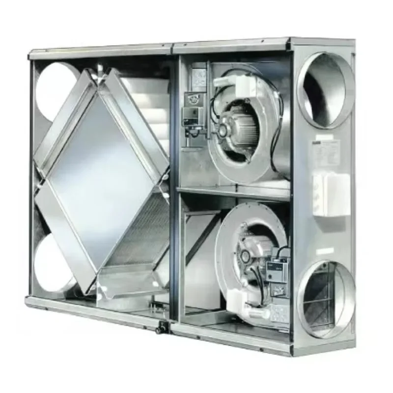 Water Chiller Plate Total Heat Recovery Air Conditioning Unit with Cooling Coil Air Handling Unit for HVAC System AHU