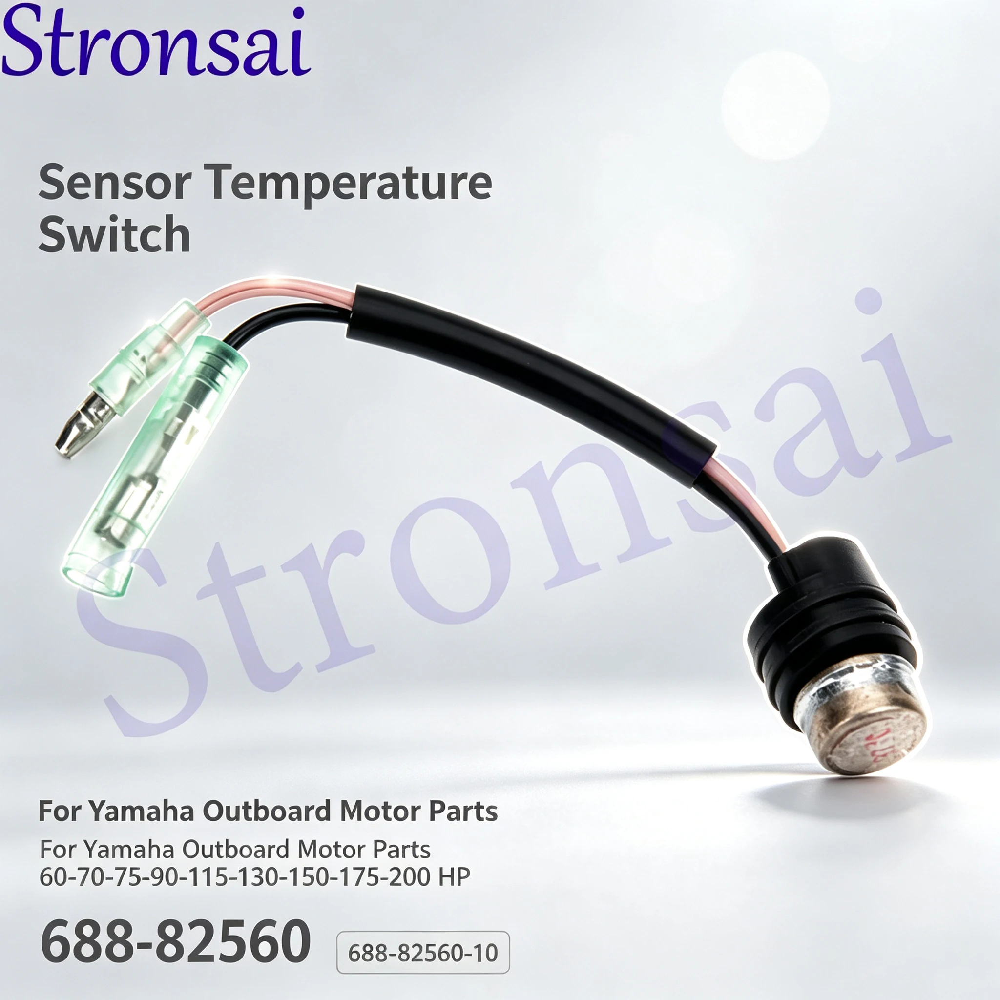 Temperature Switch Sensor 688-82560 For Yamaha Outboard Motor 60-200HP 688-82560-10 Replacement