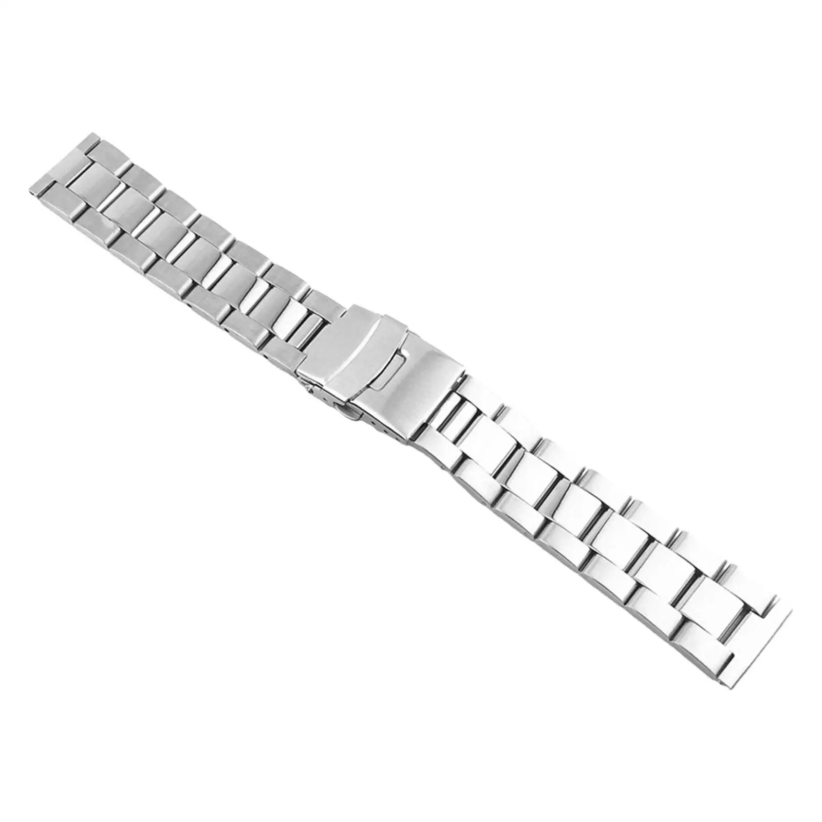 Adjustable Stainless Steel 20mm Watch Band Quick Release Wrist Strap Bracelet for Daily Leisure Outdoor Athletic Activity