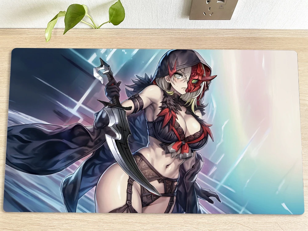 שולחן yugioh שולחן playmat diabelstr מכשפה כהה tcg מחצלת משחק קלפים כרטיס מחצלת העכבר משחק משטח עכבר מחצלת עם שקית