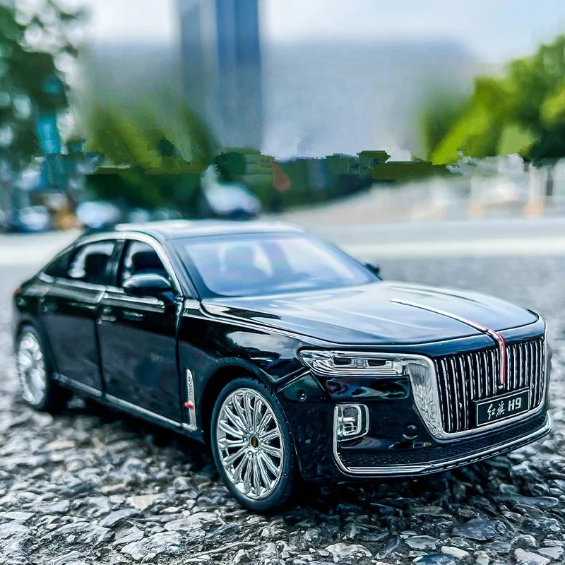 

1:24 HO H9 High Simulation Diecast Metal Alloy Model Car Sound Light Pull Back Collection Kids Toy Gifts F568