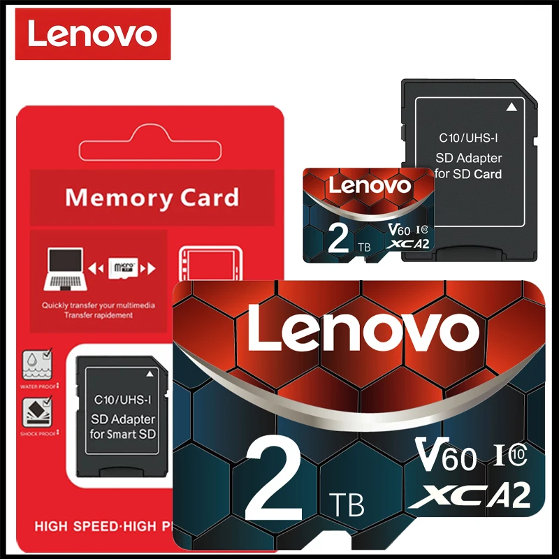 

Карта памяти Lenovo Extreme Pro Micro SD, высокоскоростная, U3 V60, 4K, TF-карта, 128 ГБ, 512 ГБ, 1 ТБ, для камер, телефонов, дронов