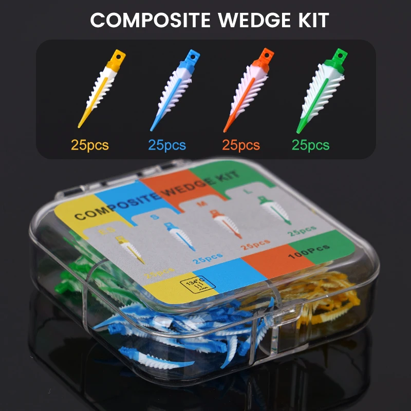Dental Composite Wedges Interdental Adaptive Wedge Dentistry Wedge Teeth Gap Composite Wedge Endodontics Matrix Dentist Material