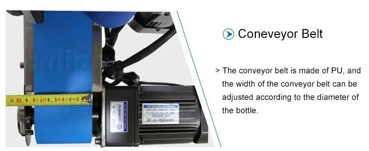 Accessories Of MT-100 Labeling Machine Bottle Conveyor Belt