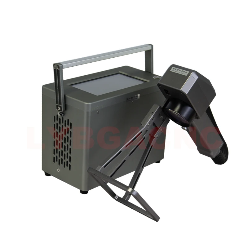 

New 50W MAX Mini Wireless Handheld Lithium Battery Scanner All-In-One 20W 30W Fiber Marking Machine EZCAD Control Software