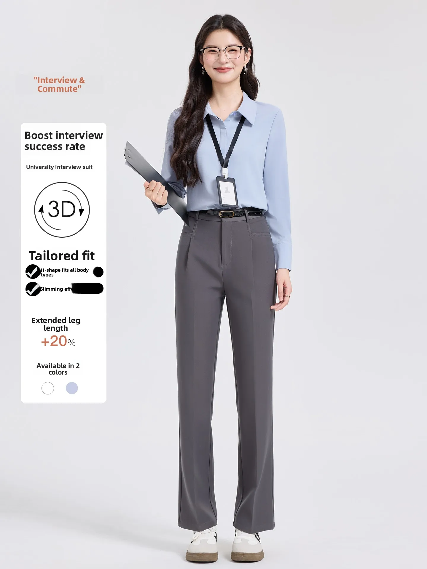 

Весна 2026: Женская офисная блузка с длинным рукавом для собеседований, для выпускников колледжей, профессиональная, модная, в деловом стиле