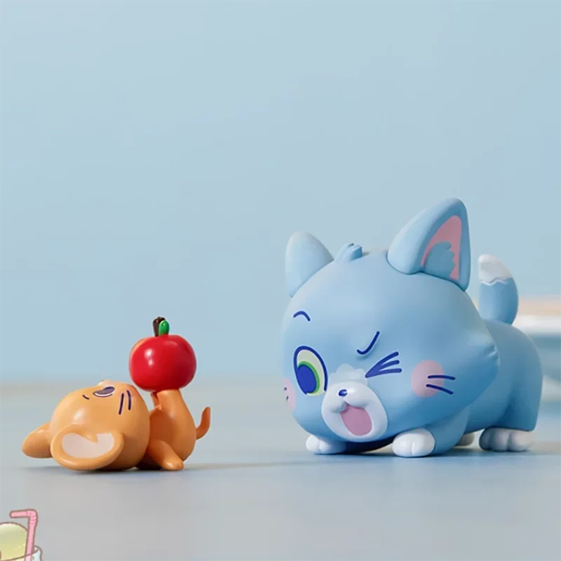

MINISO Tom and Jerry Gokkoj Series Anime Action Figure Guess Bag Ornament Figurines Home Decor Desktop Dolls Model Gift