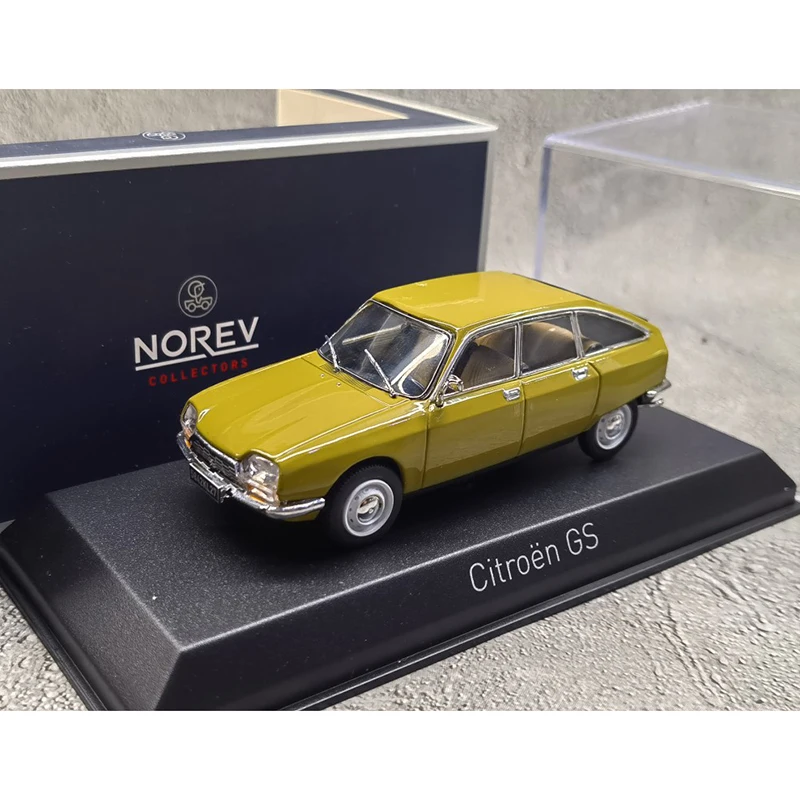 Diecast 1/43 Scale Citroen GS Alloy Car Model Collection Souvenir Display Ornaments Vehicle  Toy Gift