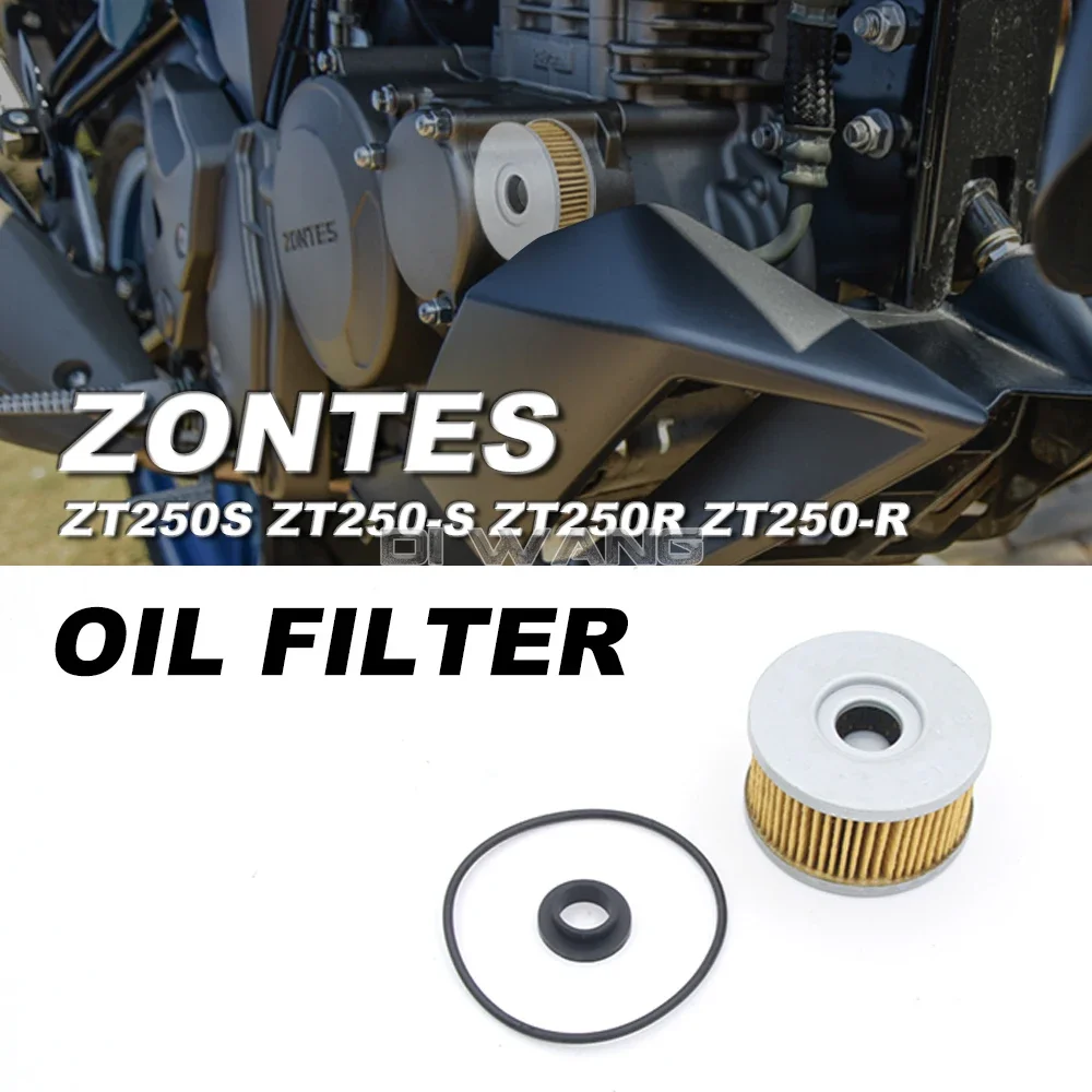 

Motorcycle Oil Filter For ZONTES ZT250S ZT250-S ZT250R ZT250-R Engine Protection Replacement Parts