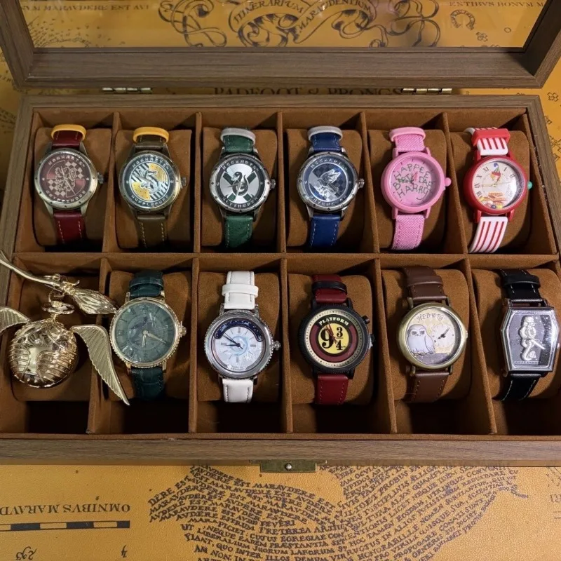 

Original In-Stock Harry Potte Series Watch Blind Box Quartz Wristwatch Anime Peripheral Trendy Watch Creative Collectible Gift