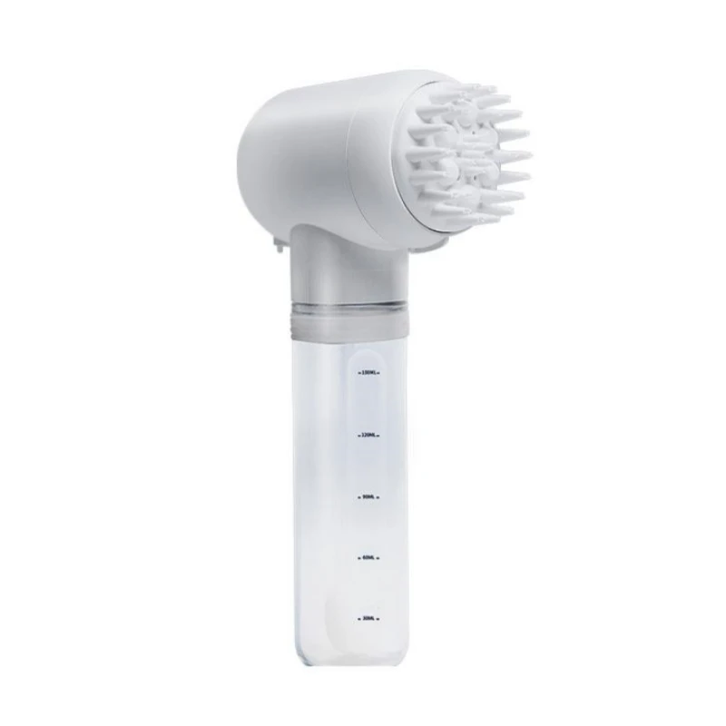Pet Bath Shampoo Dispenser, Automatic Cat Dog Foam Machine, 2-in-1 Pet Grooming Tool