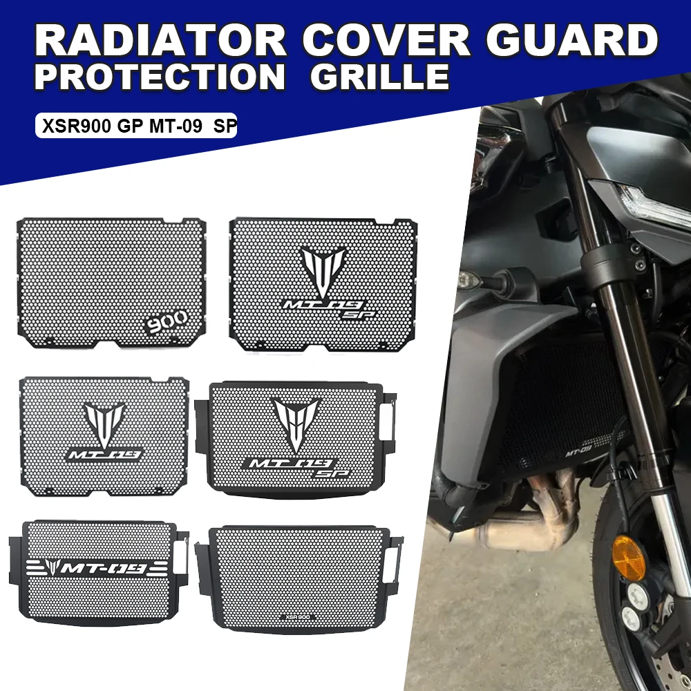 

Fit XSR900 GP MT-09 2024 2025 2026 Motorcycle Radiator Guard Protection Grille Cover Protector For Yamaha MT09 MT 09 SP MT-09SP