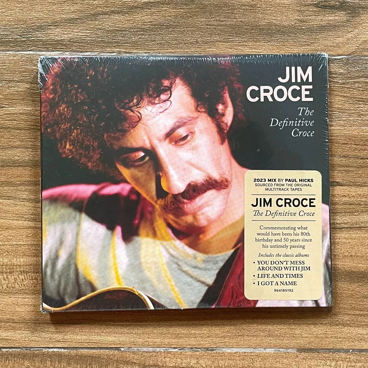 Jim Croce, el CD definitivo de Croce, reproducción de disco, no oficial, 2023, Paul Hicks Remix, colección de álbumes de música folk rock, regalo