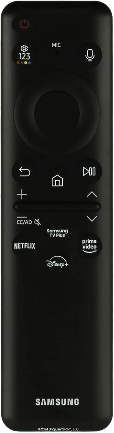 

Universal Solar Voice Remote for Samsung Smart TVs, Compatible with QLED UHD Models