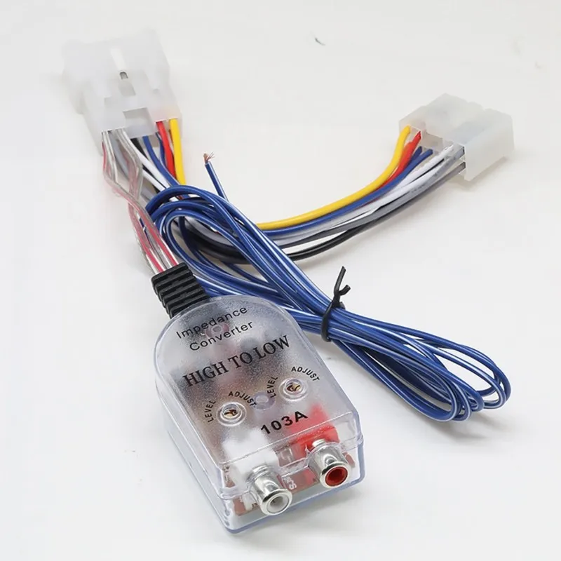 Dependable-High To Low Frequency Converter Adapter For Toyota For SUBARU Scion For LEXUS Vehicle Audio With Crossover Support