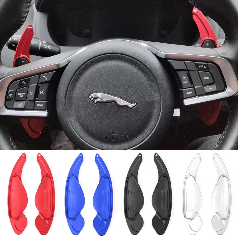 

For Jaguar XF XE XJ F-PACE F-TYPE X760 X260 X761 Car Steering Wheel Paddle Shift Extension Shifters Accessories Speed Up Shift