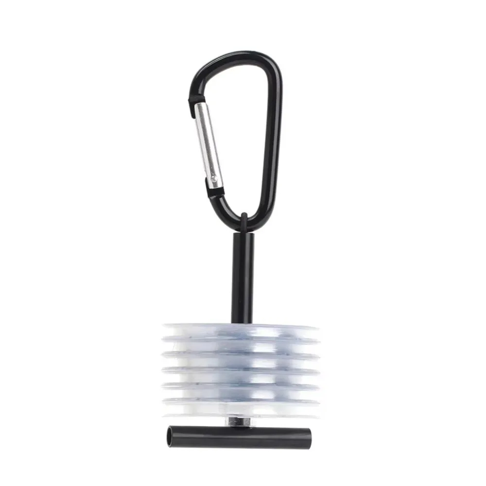 Built-in Bungee Cord Fishing Line Protectors Lightweight Design Compact Setup Tippet Dispenser Durable Construction