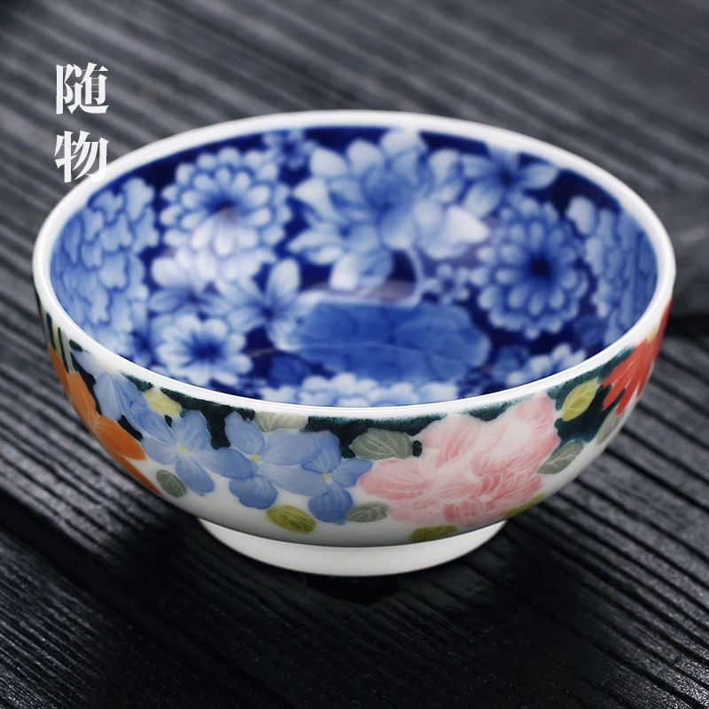 Blue And White Porcelain Wanhua Master Single Cup Women's Chaiyao Jingdezhen High End Te Personal Dedicated