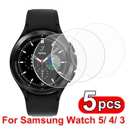 1-5pcs Tempered Glass Film for Samsung Galaxy Watch 5 40/44mm Screen Protector for Samsung Watch 5/ 4/ 3 (40/42/44/46mm) Covers