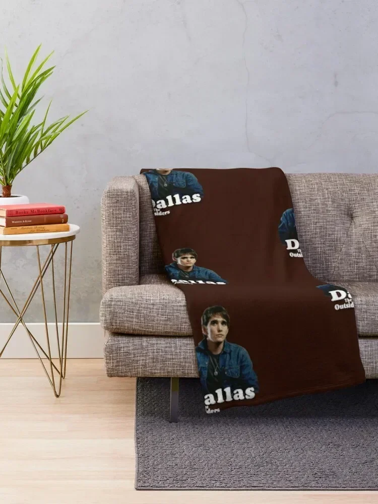 Dallas Winston (The Outsiders) Throw Blanket Winter beds For Decorative Sofa Thermals For Travel Plush Blankets