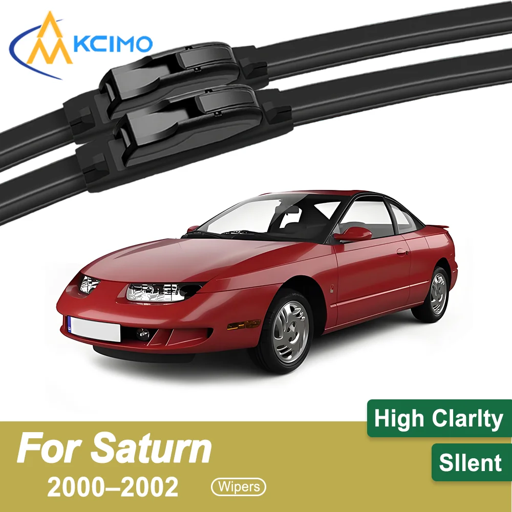 

Premium 2-Pack Windshield Wipers Compatible For Saturn S-Series SL SW SC 2000–2002 All-Weather Durability for Safe Driving