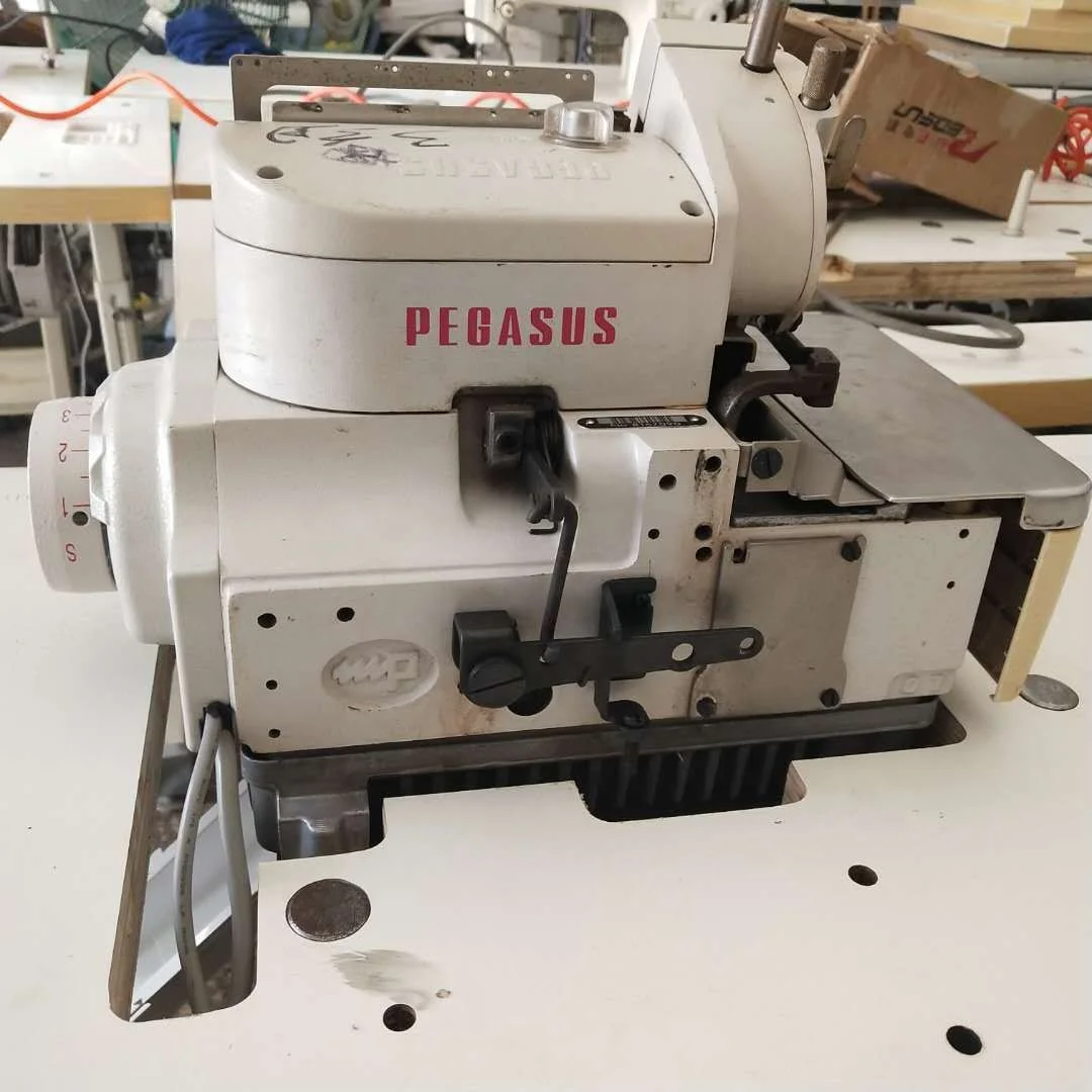 Japan Used Overlock 5 Thread Sewing Machine With New Direct Drive 6714 Overlock Sewing Machine Manual Keep Good Condition