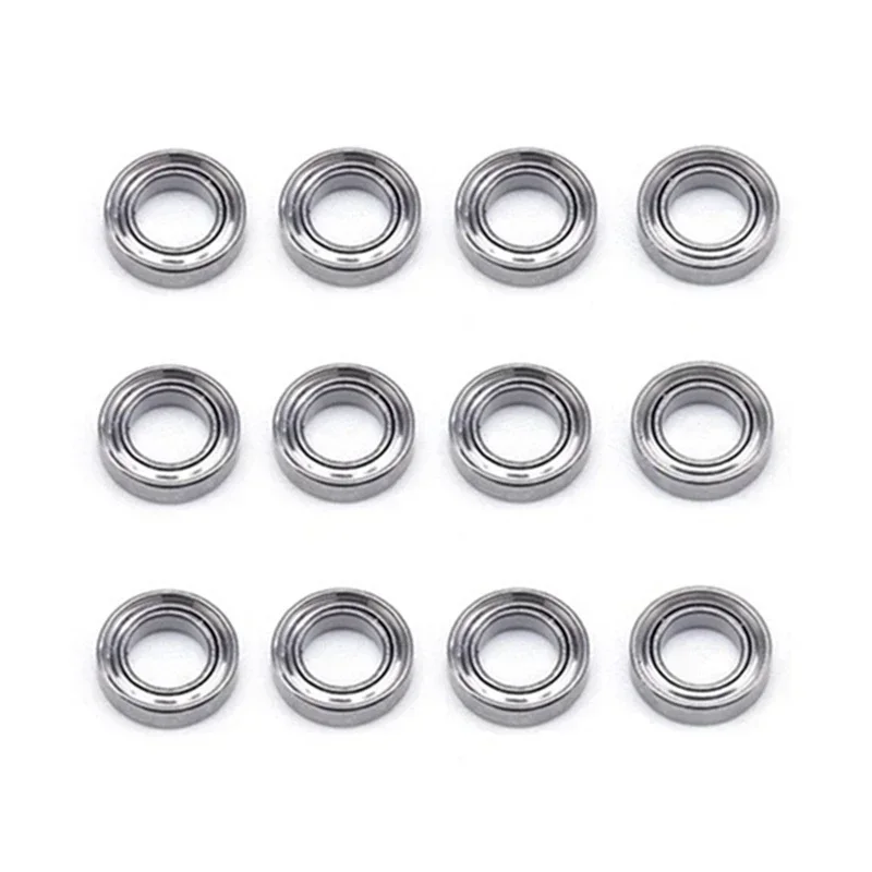 

12Pcs 144001-1296 4x7x2mm Bearing Spare Accessories for Wltoys 144001 124019 124018 RC Car Upgrade Parts