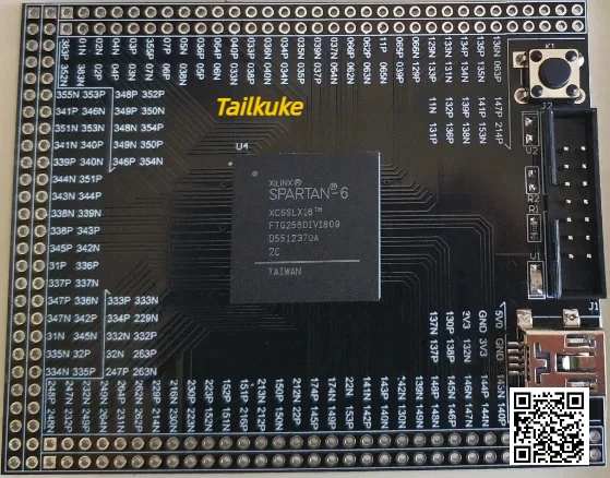 

Xilinx FPGA development board spartan6 xc6slx16 xc6slx25 core board minimum system board